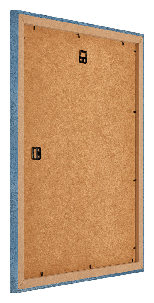 Mura MDF Bilderrahmen 50x65cm Hell Blau Geveegd Rucksteite Schrag | Yourdecoration.at
