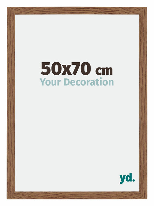 Mura MDF Bilderrahmen 50x70cm Eiken Rustiek Vorne Messe | Yourdecoration.at
