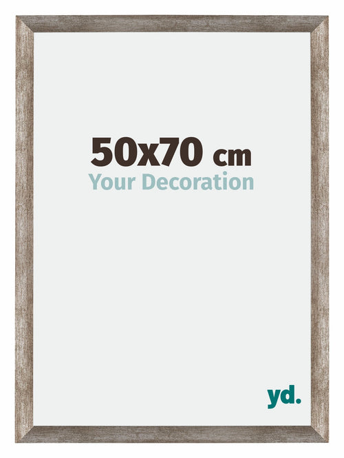 Mura MDF Bilderrahmen 50x70cm Metall Vintage Vorne Messe | Yourdecoration.at