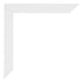 Mura MDF Bilderrahmen 50x70cm Weiss Hochglanz Detail Ecke | Yourdecoration.at