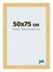 Mura MDF Bilderrahmen 50x75cm Buche Dekor Vorne Messe | Yourdecoration.at