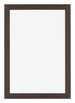 Mura MDF Bilderrahmen 50x75cm Eiche Dunkel Vorne | Yourdecoration.at