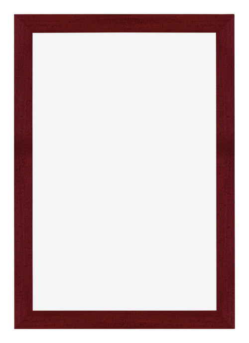 Mura MDF Bilderrahmen 50x75cm Weinrot Gewischt Vorne | Yourdecoration.at
