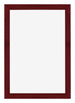 Mura MDF Bilderrahmen 50x75cm Weinrot Gewischt Vorne | Yourdecoration.at