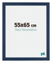 Mura MDF Bilderrahmen 55x65cm Dunkelblau Gewischt Vorne Messe | Yourdecoration.at