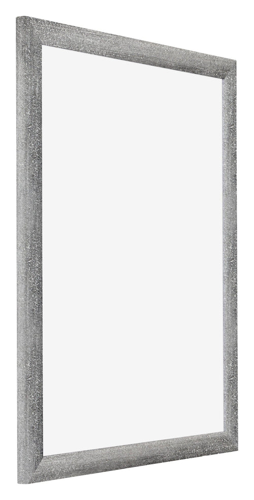 Mura MDF Bilderrahmen 55x65cm Grau Gewischt Vorne Schrag | Yourdecoration.at