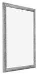 Mura MDF Bilderrahmen 55x65cm Grau Gewischt Vorne Schrag | Yourdecoration.at