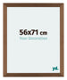 Mura MDF Bilderrahmen 56x71cm Kupfer Dekor Vorne Messe | Yourdecoration.at