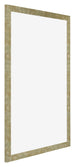 Mura MDF Bilderrahmen 59 4x84cm A1 Gold Antik Vorne Schrag | Yourdecoration.at