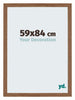 Mura MDF Bilderrahmen 59x84cm Eiche Rustikal Vorne Messe | Yourdecoration.at