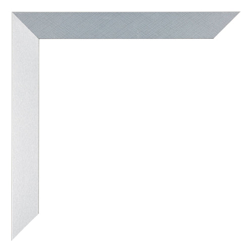 Mura MDF Bilderrahmen 60x60cm Aluminium Geburstet Detail Ecke | Yourdecoration.at