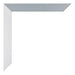 Mura MDF Bilderrahmen 60x60cm Aluminium Geburstet Detail Ecke | Yourdecoration.at
