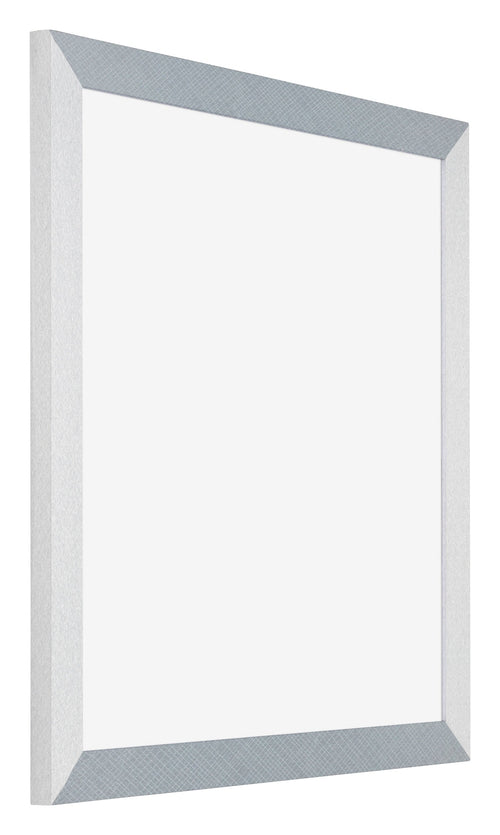 Mura MDF Bilderrahmen 60x60cm Aluminium Geburstet Vorne Schrag | Yourdecoration.at