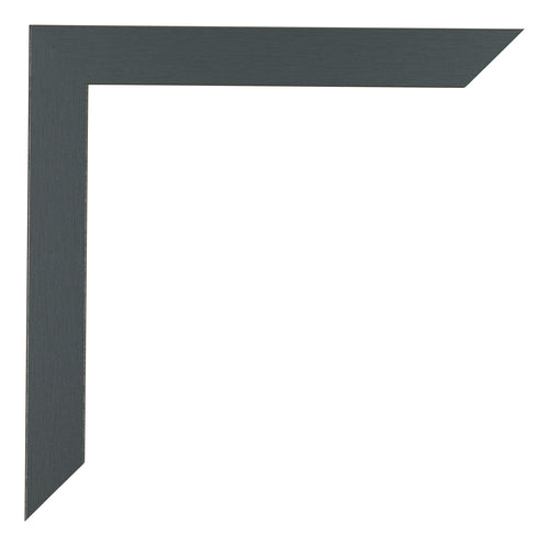 Mura MDF Bilderrahmen 60x60cm Antrazit Detail Ecke | Yourdecoration.at
