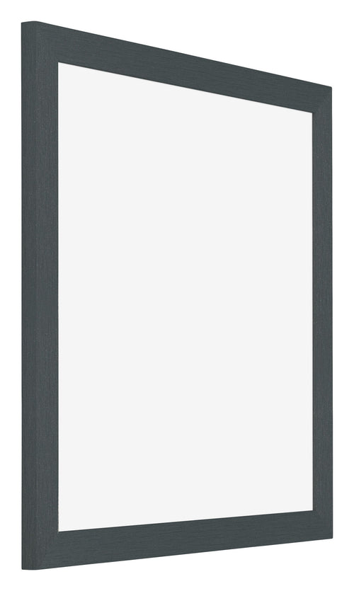Mura MDF Bilderrahmen 60x60cm Antrazit Vorne Schrag | Yourdecoration.at