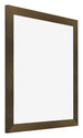Mura MDF Bilderrahmen 60x60cm Bronze Dekor Vorne Schrag | Yourdecoration.at