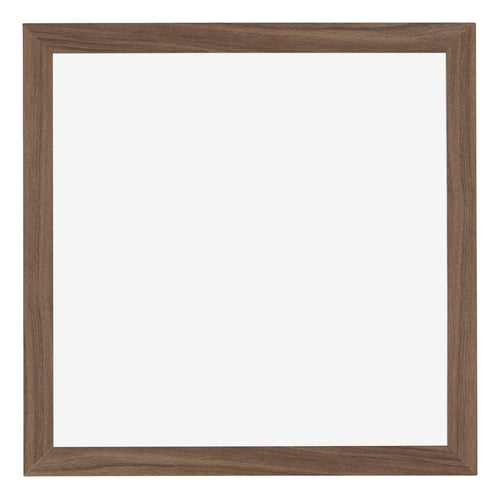 Mura MDF Bilderrahmen 60x60cm Nussbaum Dunkel Vorne | Yourdecoration.at