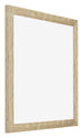 Mura MDF Bilderrahmen 60x60cm Sonoma Eiche Vorne Schrag | Yourdecoration.at
