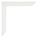Mura MDF Bilderrahmen 60x60cm Weiss Gewischt Detail Ecke | Yourdecoration.at
