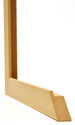 Mura MDF Bilderrahmen 60x70cm Buche Dekor Detail Querschnitt | Yourdecoration.at