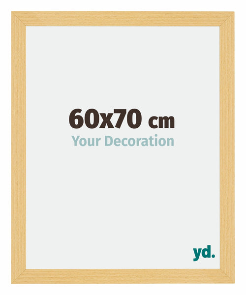 Mura MDF Bilderrahmen 60x70cm Buche Dekor Vorne Messe | Yourdecoration.at