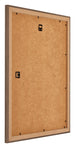 Mura MDF Bilderrahmen 60x70cm Nussbaum Dunkel Rucksteite Schrag | Yourdecoration.at