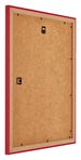 Mura MDF Bilderrahmen 60x70cm Rot Rucksteite Schrag | Yourdecoration.at