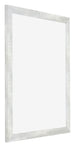 Mura MDF Bilderrahmen 60x70cm Silberglanz Vintage Vorne Schrag | Yourdecoration.at