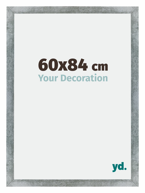 Mura MDF Bilderrahmen 60x84cm Eisen Gewischt Vorne Messe | Yourdecoration.at