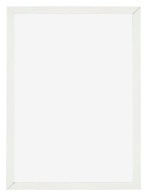 Mura MDF Bilderrahmen 60x84cm Weiss Gewischt Vorne | Yourdecoration.at