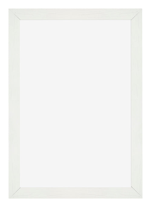 Mura MDF Bilderrahmen 60x90cm Weiss Gewischt Vorne | Yourdecoration.at