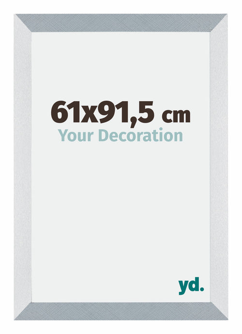 Mura MDF Bilderrahmen 61x91 5cm Aluminium Geburstet Vorne Messe | Yourdecoration.at