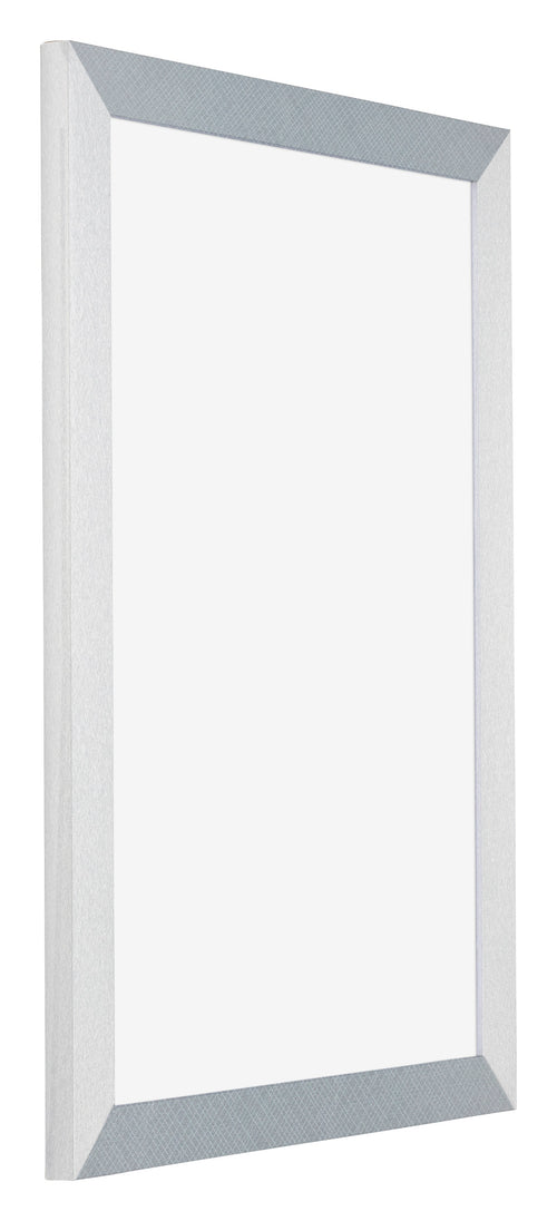 Mura MDF Bilderrahmen 61x91 5cm Aluminium Geburstet Vorne Schrag | Yourdecoration.at