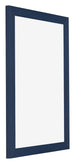 Mura MDF Bilderrahmen 61x91 5cm Dunkelblau Gewischt Vorne Schrag | Yourdecoration.at