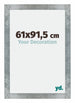 Mura MDF Bilderrahmen 61x91 5cm Eisen Gewischt Vorne Messe | Yourdecoration.at