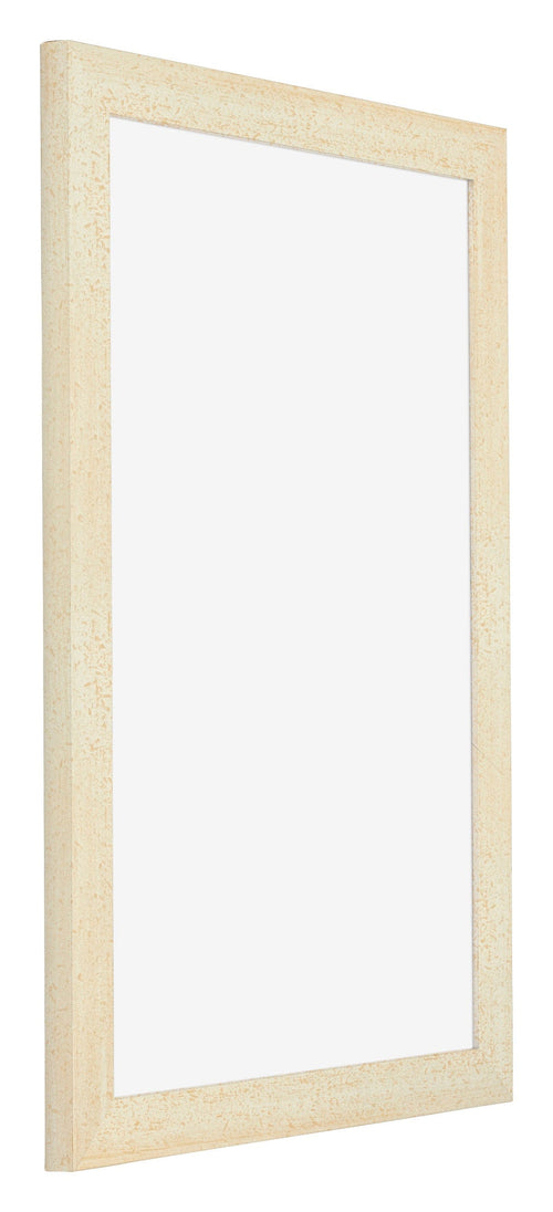 Mura MDF Bilderrahmen 61x91 5cm Sand Gewischt Vorne Schrag | Yourdecoration.at