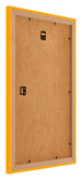 Mura MDF Bilderrahmen 62x93cm Gelb Rucksteite Schrag | Yourdecoration.at