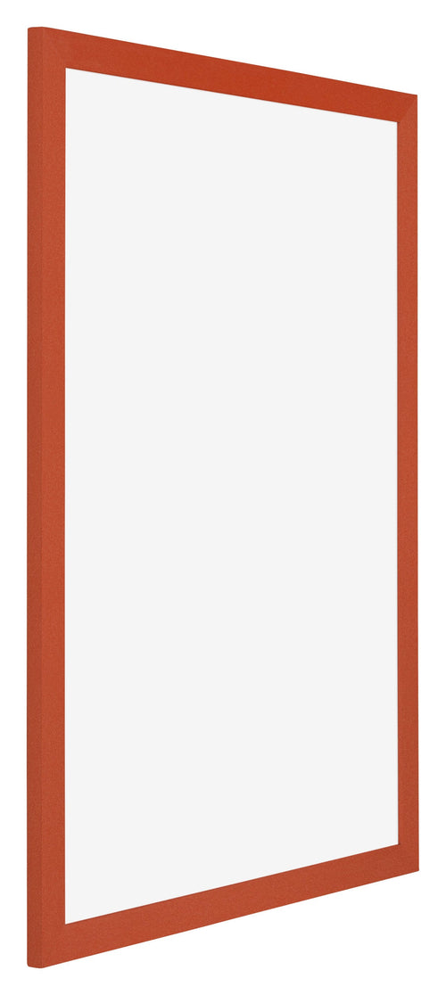 Mura MDF Bilderrahmen 67x98cm Orange Vorne Schrag | Yourdecoration.at