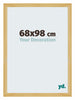 Mura MDF Bilderrahmen 68x98cm Kiefe Dekor Vorne Messe | Yourdecoration.at