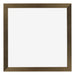 Mura MDF Bilderrahmen 70x70cm Bronze Dekor Vorne | Yourdecoration.at