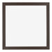 Mura MDF Bilderrahmen 70x70cm Eiche Dunkel Vorne | Yourdecoration.at