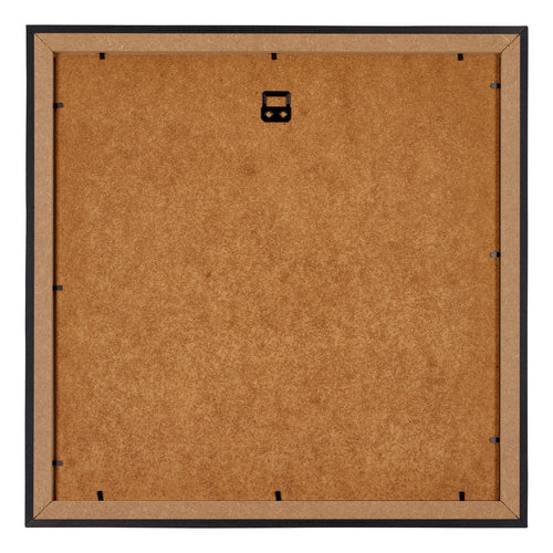 Mura MDF Bilderrahmen 70x70cm Schwarz Gemasert Rucksteite | Yourdecoration.at