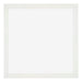 Mura MDF Bilderrahmen 70x70cm Weiss Gewischt Vorne | Yourdecoration.at