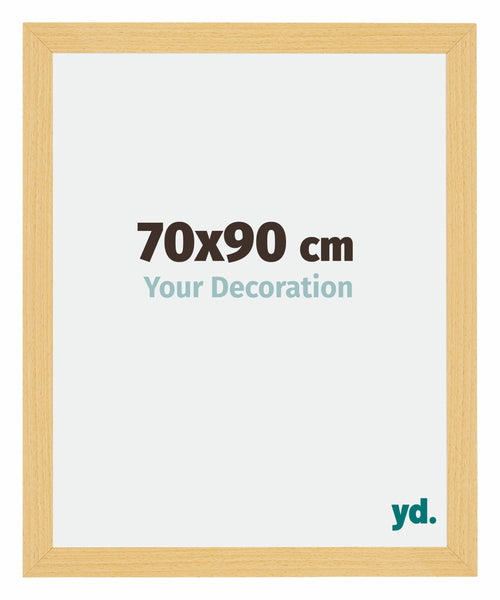 Mura MDF Bilderrahmen 70x90cm Buche Dekor Vorne Messe | Yourdecoration.at
