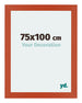 Mura MDF Bilderrahmen 75x100cm Orange Vorne Messe | Yourdecoration.at