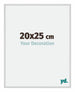 New York Aluminium Bilderrahmen 20x25cm Silber Matt Vorne Messe | Yourdecoration.at