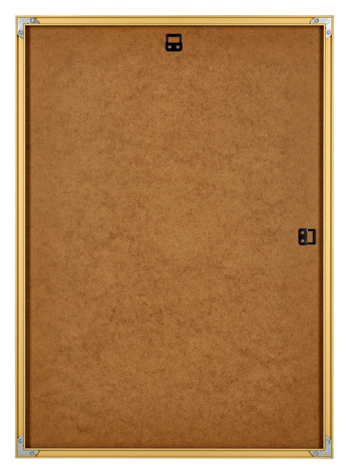 New York Aluminium Bilderrahmen 20x28cm Gold Glanz Rucksteite | Yourdecoration.at