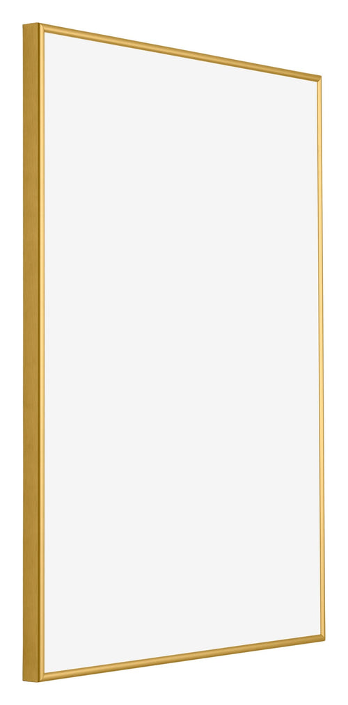 New York Aluminium Bilderrahmen 20x28cm Gold Glanz Vorne Schrag | Yourdecoration.at