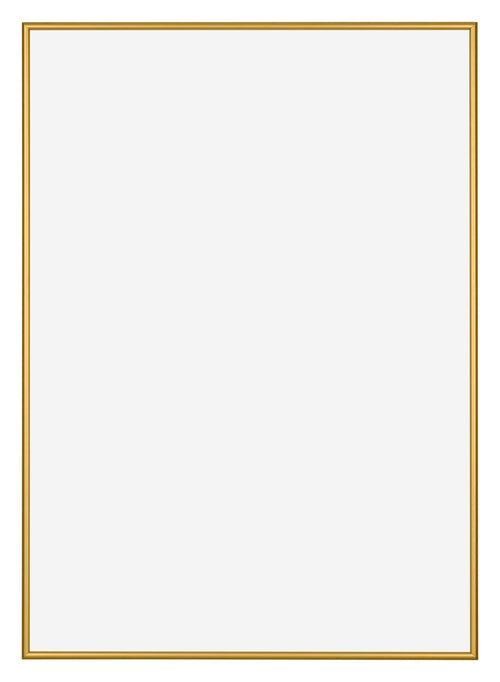 New York Aluminium Bilderrahmen 20x28cm Gold Glanz Vorne | Yourdecoration.at