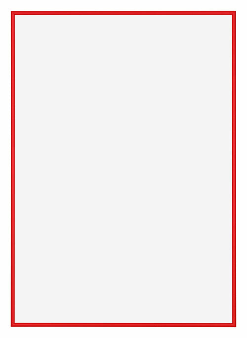 New York Aluminium Bilderrahmen 20x28cm Rot Ferrari Vorne | Yourdecoration.at